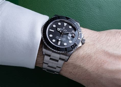 rolex yacht master 2019 on wrist|Rolex Yacht-Master 2023 price.